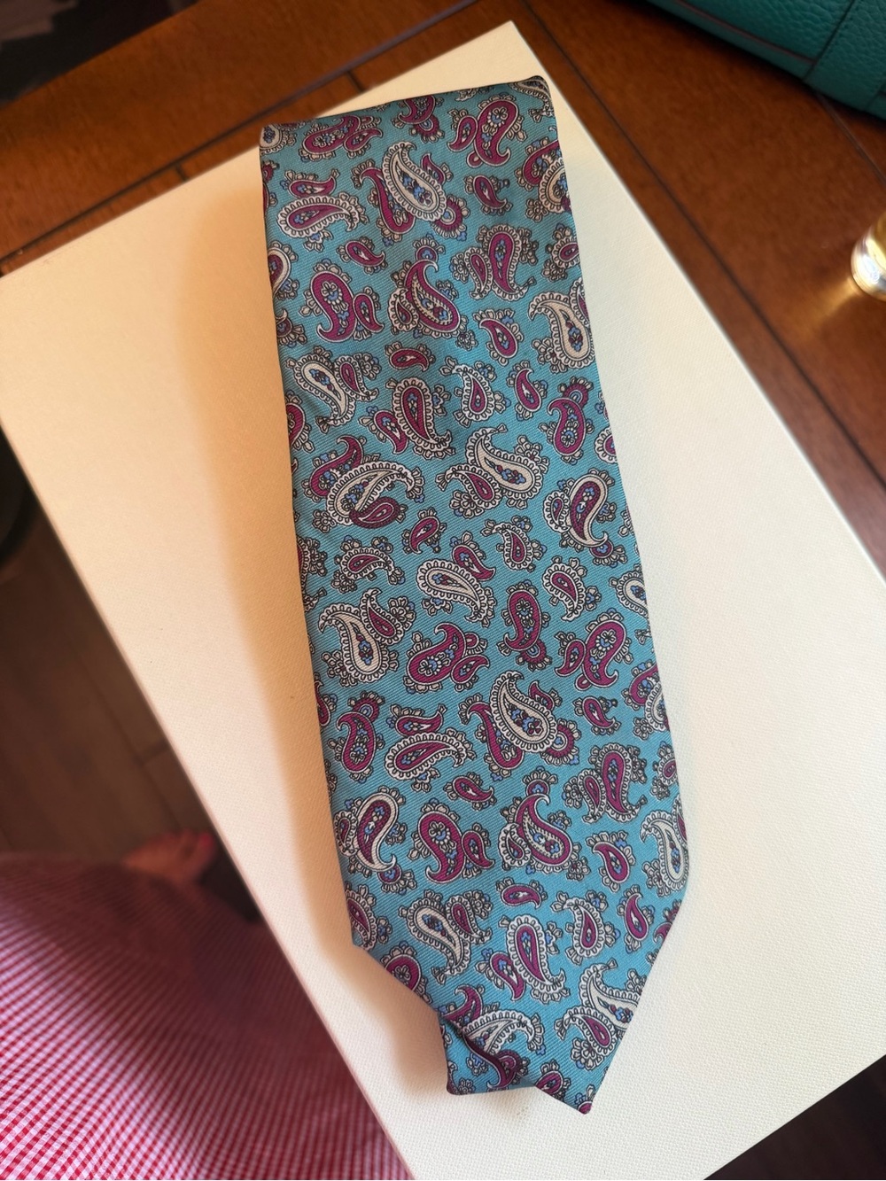 Vintage Liberty of London Silk Paisley Tie